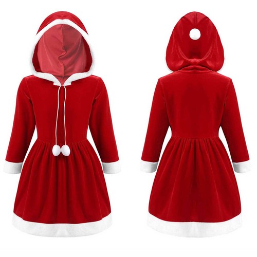 Kinder mädchen kapuzenkleid - kinder,