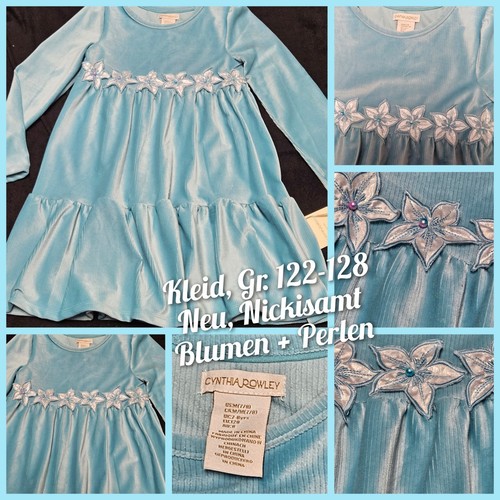 Kleid mädchen 122 128 - kleid, neu