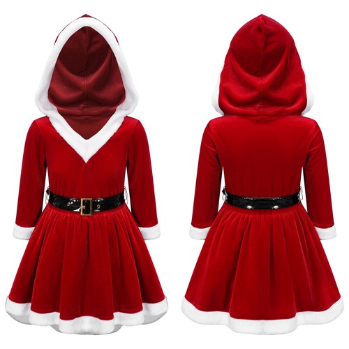 Mädchen weihnachten kapuze - de,