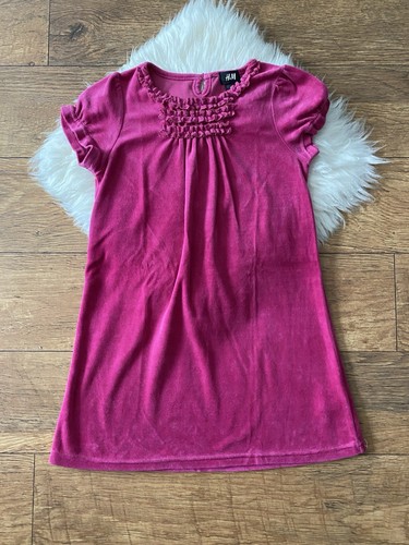 Samtiges kleid 122 - 122/128, h&m