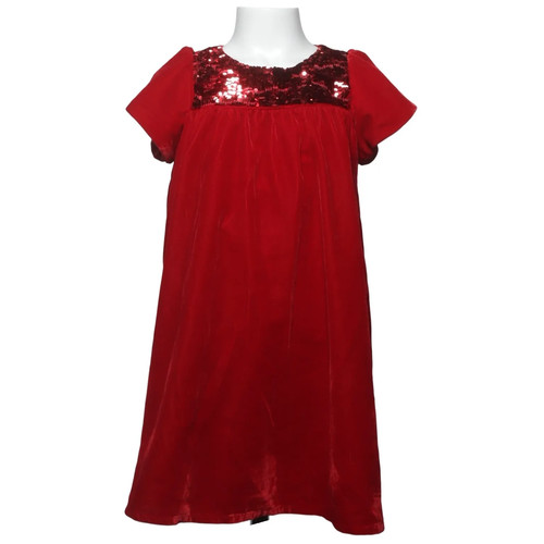 Kleid größe 122 rot - h&m,, größe:
